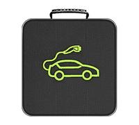 Sac de chargeur de véhicule électrique - Organisateur portable de câble de charge de véhicule électrique | étanche pour chargeur de voiture électrique, sac de transport c, Large carré,