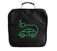 Sac De Chargeur EV - Organiseur De Câbles En Tissu Oxford, Support De Rangement, Support D'accessoires De Charge Portable, Organisateurs De Chargeur EV Prêts Pour Le Coffre | Sac De Câble D'outils De