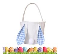 Sac De Chasse Aux Œufs De Pâques - 27x27x37cm Panier De Lapin De Pâques, Panier De Bonbons De Lapinss, Sacs Fourre-tout Réutilisables De Lapin De Pâquess Avec Poignées | Conteneur De Chasses