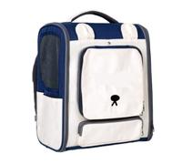Sac de Chat Sac À Dos Léger for Chat, Sac De Portable en Plein Air, Fournitures for Animaux De Compagnie, Sac De Rangement Multifonctionnel for Chat Sac de Transport Chat(Blue,B)