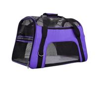 Sac de Chat Sac De Portable for Sorties, Sac Ours Bichon, Sac À Dos for Chat, Sac À Dos for Chat Et Chien, Sac for Chat De Sortie for Animaux De Compagnie Sac de Transport Chat(Purple,B)