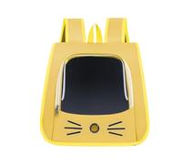 Sac de Chat Sac D'été Pliable Et Respirant for Animaux De Compagnie, Sac Portable for Chat, Sac Respirant for Chat, Sac À Dos À Emporter À La Mode Sac de Transport Chat(Yellow)