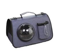 Sac de Chat Sac for Chat À La Mode Et Polyvalent, Sac À Main Portable for Sortie for Animaux De Compagnie, Sac À Dos Respirant for Chat À Capsule Spatiale Sac de Transport Chat(Blue)