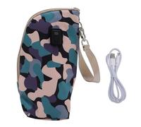 Sac de Chauffe-biberon USB, 21 Engrenages, Chauffe-biberon isolé à la Température avec Affichage LED, Couvercle de Thermostat à Température Constante, pour les Sorties, Attacher