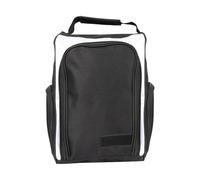 Sac De Chaussures De Golf - Pochette De Rangement Zippée avec Poignée | Sac De Transport pour Chaussures De Sport avec Poches Latérales | pour Voyage Gym Extérieur Jardin Parcours D'Entraînement