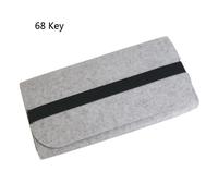 Sac De Clavier Mécanique Résistant À L'usure, Accessoires Durables, Pochette De Rangement De Clavier En Feutre Anti-Poussière, Grande Capacité