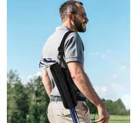 Sac De Club De Golf Avec BandoulièRe RéGlable, LéGer Et Portable Pour Hommes, Porte-Club De Golf Avec Support De Tee Pour 5 Clubs Orange