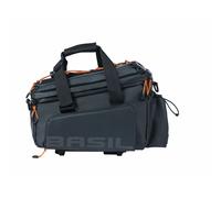 Basil Sacoche Miles Tarpaulin Xl Pro Mik 9-36l Avec Réfléchissants One Size Black / Orange