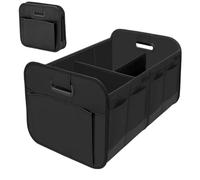 Sac de coffre | Boîtes de rangement pour voiture, compartiments de coffre, bac à bagages antidérapant pour aliments, organiseur de coffre pour berline, camion, camping, voyage, route, voyage et P