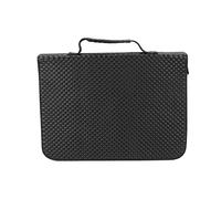 Sac de coiffeur en cuir PU souple léger compact durable plaque d'isolation thermique multifonctionnelle bien organisée pochette d'accessoires de coiffure professionnelle pour