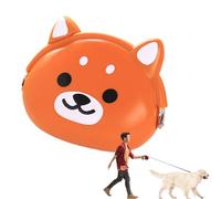 Sac de collation pour animaux de compagnie, pochette de dressage de friandises pour chiens - Pochette de récompense en silicone pour appâts pour chiots | Sac de taille Portable, distributeur de nourri