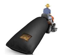 Sac de collecte de feuilles professionnel en tissu épais avec système de cordon d'aération pour plus de fiabilité sur les appareils