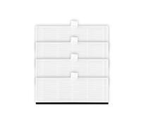 Sac de collecte de poussière en tissu, brosse principale, bord de brosse latérale, filtre HEPA, sac de collecte de poussière, Compatible avec accessoire d'aspirateur Imou L11 (Color : Filter 4PCS)