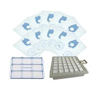 Sac de collecte de poussière for aspirateur de type P en micro velours, compatible avec Bosch et Hoover Professional Hygiene BSG8000 468264 461707 Sac de collecte de poussière de type P (Size : 12pcs