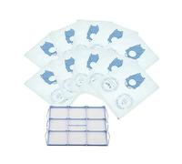 Sac de collecte de poussière for aspirateur de type P en micro velours, compatible avec Bosch et Hoover Professional Hygiene BSG8000 468264 461707 Sac de collecte de poussière de type P (Size : 11PCS
