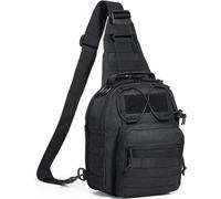 Sac de combat 10L - sac à dos militaire - sac d'épaule - sac de voyage polyvalent - robuste et durable - idéal pour les activités de plein air