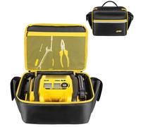 Sac de compresseur d'air compatible avec le gonfleur de pneu DEWALT DCC020IB 20 V Max / DCC18N-18 V, étui de rangement portable sans fil avec poche pour batterie et kit de charge (sac uniquement)