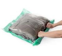 Sac de compression COMPACTOR lot de 2 sacs de rangement sous vide compression manuelle taille L
