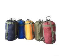 Sac de compression imperméable pour l'extérieur, idéal pour les voyages et le camping, fabriqué en nylon enduit de silicone (vert kaki)