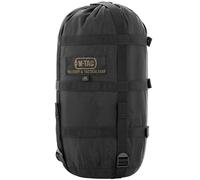 M-Tac Sac de Compression pour Sac de Couchage Militaire résistant à l'eau en Nylon léger pour Voyage, Camping, randonnée, extérieur (Noir, Taille M, 12 litres)