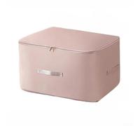 Sac de compression pour le rangement à la maison et pour les voyages - Design en nylon pour organiser les couettes d'été, les doudounes et la literie supplémentaire (rose, 54 x 42 x 60 cm)