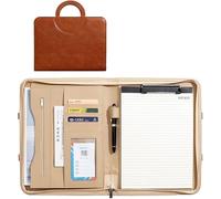 Sac de conférence d'affaires presse-papiers for femmes et hommes(Bruin)