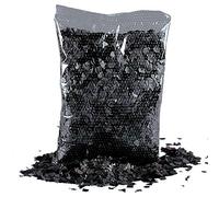 Sachet De Confettis Noir 200g Taille Unique Noir