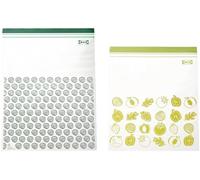 Ikea Sacs congélation Istad – 30 pièces (15×6 L 28,5×41 cm + 15×4,5 L 27×34 cm) Bleu