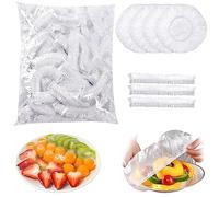 Sac de Conservation Frais 200 pièces Charlotte Alimentaire Reutilisable Film Plastique Alimentaire Sac Conservation Reutilisable Fresh Bag Sac de Conservation Alimentaire Couvre Plat Fraicheur