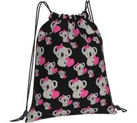 Sac De Cordon J'adore Les Adorables Koalas Étanche Extérieure Sac De Yoga À Cordelette, pour Natation, La Maternelle, Yoga, 36x42cm