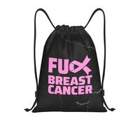 Sac De Cordon Putain De Cancer du Sein Lavable Garçons Sac De Plage, pour Le Sport, Natation, École, 36x42cm