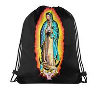 Sac De Cordon Religieux Christianisme Foi Jésus Extérieure Portable Sac De Sport Unisexe, pour École, Hommes, Yoga, 36x42cm