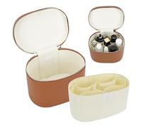 Sac de cosmétique - Making-Up, 24 cm Make-Up Sa-c - culturel imperméable PU avec Fermeture éclair pour Les Voyages et la Vie Quotidienne pour Stocker des Bijoux, des Produits de Soins et des a