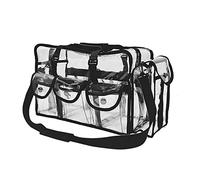Sac de cosmétique transparent PVC Sac de grande capacité Sac de plage imperméable Organisateur de voyage transparent portable Sac en pvc transparent Sac de maquillage transparent transparent