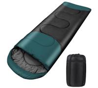 Sac de Couchage, 220 x 80 cm 1 kg Sac de Couchage Camping Adult Compact Para Hiver Printemps et Automne, Ultralight, Chaud et Respirant