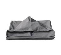Sac de Couchage à Capuche Portable, Couverture Confortable pour Camping et Relaxation, Cocon de Sommeil pour Adultes et Enfants, Gris (Adulte, A)