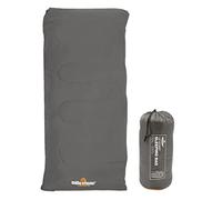 Sac de couchage à rabat Milestone Camping - Noir 170 x 75 cm