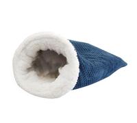 Sac de Couchage Auto-Réchauffeur pour Chat - Lit Moelleux en Peluche, Grand et Confortable pour l'Hiver - Cave 360° Enveloppante