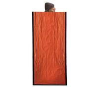 Sac De Couchage Camping - Aide De Sauvetage, Léger Cent -Sept Grammes, Deux Cent Soixante-Six sur Quatre-Vingt- Centimètres, Coque Imperméable Coupe-Vent, Couleur Vive | Protection De L'environn