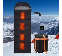 Sac de Couchage Camping en Plein air, Sac de Couchage pour Adultes et Enfants, Imperméable Sacs de Couchage de Damping et Randonnée, Sac Couchage Ultra Léger, Compact Sleeping Bag