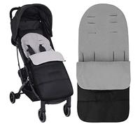 Sac de couchage chaud pour bébé - Manchon universel pour chaise longue à push-up Universelle Chancelière pour Poussette Bébé Chariot Coton Coussins Couverture pour Poussette Sac