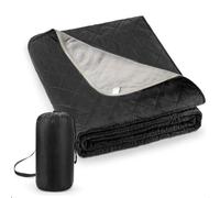 Sac de couchage chauffant - Couverture de camping électrique, 6 zones chauffées - Tapis chauffant portable avec 3 réglages de roue dentée - Chauffage multifonction pour les trajets en voiture en plein