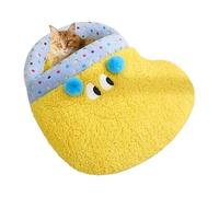 Sac de Couchage Confortable pour Animaux de Compagnie - de couchaage Doux pour animmaux | Lit Confortable pour Les Animaux | Couchage poilue | Sac de tournée pour intérieur, extérieur, So