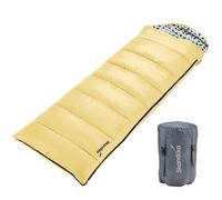 Skandika Iceland Sac de couchage - Jaune - Fermeture droite