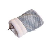 Sac de couchage d'hiver chaud en peluche douce confortable pour animal domestique S Nest Chiens Chaton Petit Z7e2 Accessoires