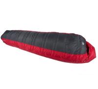 Sac de couchage d'hiver en duvet Sir Joseph Looping III 900 - 170cm fermeture éclair gauche rouge