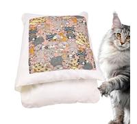 Sac de Couchage d'Hiver pour Chat | Lit Douillet - Coussin pour Chien par Temps Froid | Pour Parents D'Animaux Maison Chambre Salon Appartement Bureau Convalescence Nuit Sommeil Jour Sieste Refuge