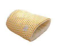 Sac de couchage d'hiver pour chat - Nid pour chat en forme de tonneau, sac chaud et confortable | Abri doux pour chatons d'extérieur, lit de sommeil profond pour petits animaux, design prêt pour l'hiv