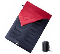 Sac de Couchage Double avec Oreillers Adultes Camping Voyage 3-4 Saisons vidaXL