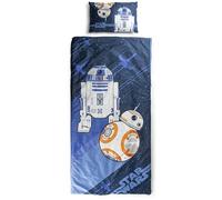 Sac de Couchage droïdes Star Wars avec Oreiller intégré, Ensemble Couverture et Oreiller, Tapis de Sieste avec poignée de Transport, 2 pièces